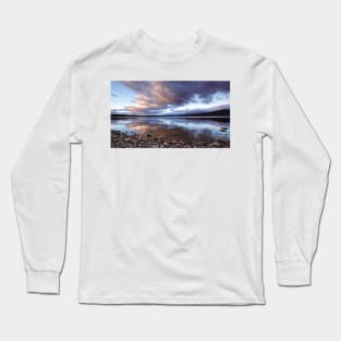 Turquoise Lake Sunrise Long Sleeve T-Shirt